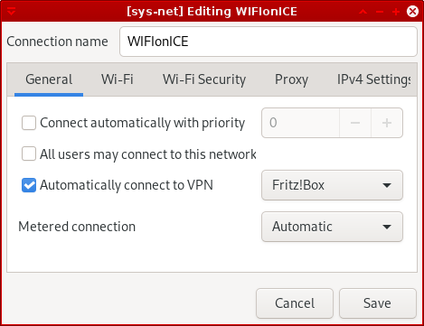 VPN aktivieren bei WLAN Nutzung